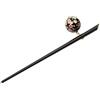 Wdfnexalai Elegante fermaglio per capelli in acrilico con decorazione Sakura giapponese Kanzashi nero