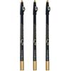 Wdfnexalai 3 matite magiche da barbiere per fare archi e rasoi neri