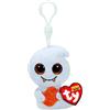 TY - Urla il fantasma - ciondolo portachiavi bianco da 8 cm