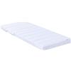 vidaXL Materasso in schiuma espandibile 80 x 200 cm Bianco