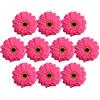 Wdfnexalai 10 fiori artificiali di gerbera, margherite, per fai da te, colore rosso rosa