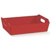 Publilancio srl Lino Rosso Cesto Vassoio Carta 35X26X7 cm