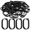 Generico Anelli Tende Gazebo | Clip Impermeabile Antiruggine A Chiusura Stretta | Ganci Tende su Binario | per Campeggio Esterno, Casa, Hotel, Patio, Giardino, Pergola, a Castello,
