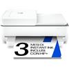 HP DeskJet 4120e Stampante Multifunzione, Bluetooth,36.11 x 43.25 x 17.4 cm, Bianco