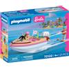 Playmobil Barbie barca dell`avventura 21 pezzi,Eta 4+