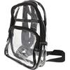 BESPORTBLE Zaino da Stadio Trasparente Borsa Portatile in Pvc Resistente per Cellulari Monete Chiavi e Accessori per Lavoro Shopping e Vita Quotidiana