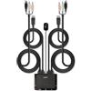 Lindy Switch KVM DisplayPort 1.2, USB 2.0 & Audio, 2 Porte