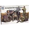 Trumpeter 1/35 Artiglieria antiaerea Set Tedesca (Japan Import/Il Pacchetto e Il Manuale Sono Scritte in Giapponese)