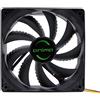 Tacens Anima AF12, Ventilatore PC 120mm, Cuscinetti FLUXUS Ultrasilenziosi, 9 Pale, Nero