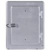 FIREFIX 2093/02 - Porta del camino zincato, dimensioni nominale: 180 x 250 mm, dimensioni esterne: 260 x 380 mm