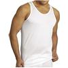 AXIOM Canotta Uomo Ct 6609 Filo di Scozia, Bianco, 5