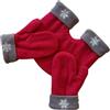 Suammiitstrieadea 3pack/lot Colorfast E Delicato Modello Guanti Per Le Gite Invernali Cotone Sicuro Coppia Amanti Mittens Guanti 3pcs Guanti Nero, Rosso+Grigio, as description