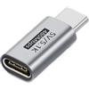 YPBEW Connettori Ricarica USB C Maschio a Femmina Resistori 5.1K Design per adattatori USB Impermeabili per ventole e Auricolari