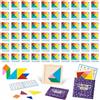 Tangram Legno Bambini Pack 30 Gadget Compleanno Bambini. Mini Giochi Regalini Fi