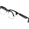 Generico Smart Audio Glasses - Entertainment interno Smart Glasses | Occhiali da sole audio per uomini | Smartphone wireless smartphone per le donne da uomo regolano il volume | Ascoltare musica e chiama