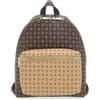 Pollini ZAINO BICOLOR HERITAGE CON STAMPA ALL-OVER