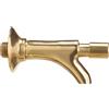 C-line Rubinetto a pulsante per fontane da esterno, Attacco 1/2", Finitura Ottone lucido