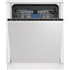 BEKO BDIN36530 Lavastoviglie da incasso a scomparsa totale 60cm, 15 Coperti, Classe energetica D, Partenza differita, 3 cestelli