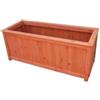 I GIARDINI DEL RE Cassetta per piante e fiori in legno trattato misura CM. 90X45X45h.