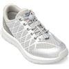 Optima Molliter Scarpa da donna ortopedica Silver con suola grigia - Optima Molliter