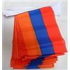 AZ FLAG Ghirlanda 6 Metri 20 Bandiere Armenia 21x15cm, Bandiera Armena 15 x 21 cm - Festone Bandierine