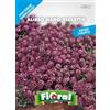 L'ORTOLANO Sementi da fiore di qualità in bustina per uso amatoriale (ALISSO NANO VIOLETTO)