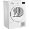 Indesit C YD 83D WW IT - Asciugatrice 8Kg Slim A Pompa di Calore, Libera Installazione, Classe D, Filtro 2 In 1, Ciclo Veloce, Cotone Eco. 84,6 x 59,8 x 54,5 cm
