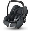 Maxi-Cosi CabrioFix i-Size, Seggiolino auto neonato, 0-12 mesi, 0-12 kg, Seggiolino auto Isofix leggero (3,2 kg), Capottina ampia, Seduta ultra imbottita, Riduttore Neonato, Essential Graphite