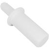 ULTECHNOVO Bastone per Spingere Carne in Plastica Bianco, Accessorio per Tritacarne, Facile da Pulire e Affidabile, per Preparare Salsicce in Casa