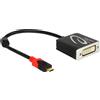 DELOCK Adapter USB/C St -> DVI Bu 4K 60Hz