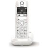 Gigaset Telefono fisso Gigaset AS690, vivavoce, HSP, blocco chiamate, 100 contatti, bianco