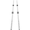 VEVOR Kit guida lineare, HGR20, 2 pezzi di guide lineari da 2000 mm (78,74 pollici) e 4 blocchi di scorrimento con cuscinetti, kit antiruggine e ad alta precisione, per fai da te, router CNC, torni, fresatrici, stampanti 3D