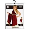 FIESTAS GUIRCA | Costume da Romana Bambina (7-9 anni) - Tunica, Mantello e Cintura - Costumi da Romani e Greci per Halloween, Carnevale e Feste in Maschera - Ideale per Bambine - Bordeaux e Beige