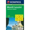 Kompass Carta escursionistica n. 100. Trentino, Veneto. Monti Lessini, Gruppo della Carega, Recoaro Terme 1:50000: Wandelkaart 1:50 000