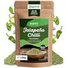 Monte Nativo Jalapeño macinato Monte Nativo (150 g) - Polvere di Jalapeño delicatamente essiccata - Polvere di Jalapeño aromatica e gustosa - Jalapeño macinato - Cucina messicana