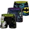 Freegun Boxer da Uomo DC Comics, Mutandine da Uomo (Confezione da 3), Nero 27, M