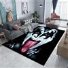 yyxsgdmw Tappetino A Motivi Geometrici Band Kiss Tappetini 15 Dimensioni Soggiorno Camera da Letto Comodino Bagno Tappetino Home Decor Music Club Area Tappeto H605 80×120Cm
