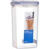 LocknLock Contenitore salvafreschezza, rettangolare, alto, con coperchio, 2,4 l