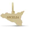 Gioielleria Lucchese Oro Ciondolo Sicilia Oro Giallo 18kt GL102501