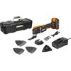 WORX WX696 Multifunzione Sonicrafter 20V con 1 batteria da 2Ah