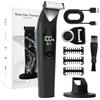 Corpower Body Trimmer per Gli Uomini, Ball Pubic Hair Trimmer, Rasoio Elettrico Corpo Uomo Uso Umido e Secco, Rasoio per Parti Intime con Ricarica di USB C, Impermeabile IPX7, Adatto per Barba, Capelli, Naso