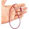 Bundela Gems A++ Delicato granato sfaccettato tondo pietre preziose perline gennaio collan...
