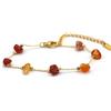 Miracles Minéraux Bracciale in pietra naturale e acciaio inossidabile placcato in oro | Realizzato a mano in Francia | sublima il polso nella vita quotidiana, resistente all'acqua, durata e lucentezza