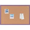 Bi-Office Lavagna in Sughero, Cornice MDF Viola, 60x40 cm