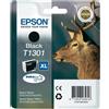 EPSON CARTUCCIA EPSON ORIGINALE NERO T1301 SERIE CERVO - EPSON - C13T13014012