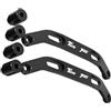 NTPJK Maniglia posteriore Per YAMAHA Tenere 700 Per Rally Edition 2020-2023 2022 2021 Bracciolo Posteriore Per Moto Portapacchi Barra Di Sostegno Per Sedile Passeggero Maniglie Per(Black)