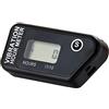 FOUNDOWN Contagiri Digitale Misuratore orario Vibrazione Digitale Completo Impermeabile azzerabile Misuratore orario Senza Vibrazioni per Tutte Le Macchine vibranti Moto Snowmobil ATV Generatori