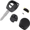 Sumsoctober Robusto guscio per chiave auto a 2 pulsanti, adatto per diversi modelli Suzuki come Vitara e Swift
