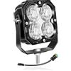 Willpower 1PC Faro LED 4.3 Pollici 30W Faretto LED 12V 24V, Floodlights Luci da Lavoro Fendinebbia per Trattore Fuoristrada Camion Barca Auto 4x4, IP67, 6000K Bianca