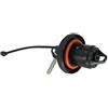 Hosrivae Tappo serbatoio carburante con serratura per Grande Punto per Evo (OEM 71802520) - Tappo di ricambio in ABS nero con 2 chiavi a innesto diretto per collo del serbatoio carburante